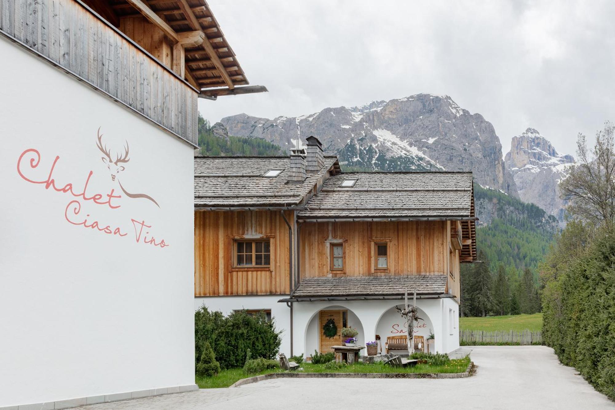 Chalet Ciasa Tino & Sara - Belaval Apartments Corvara Exteriör bild
