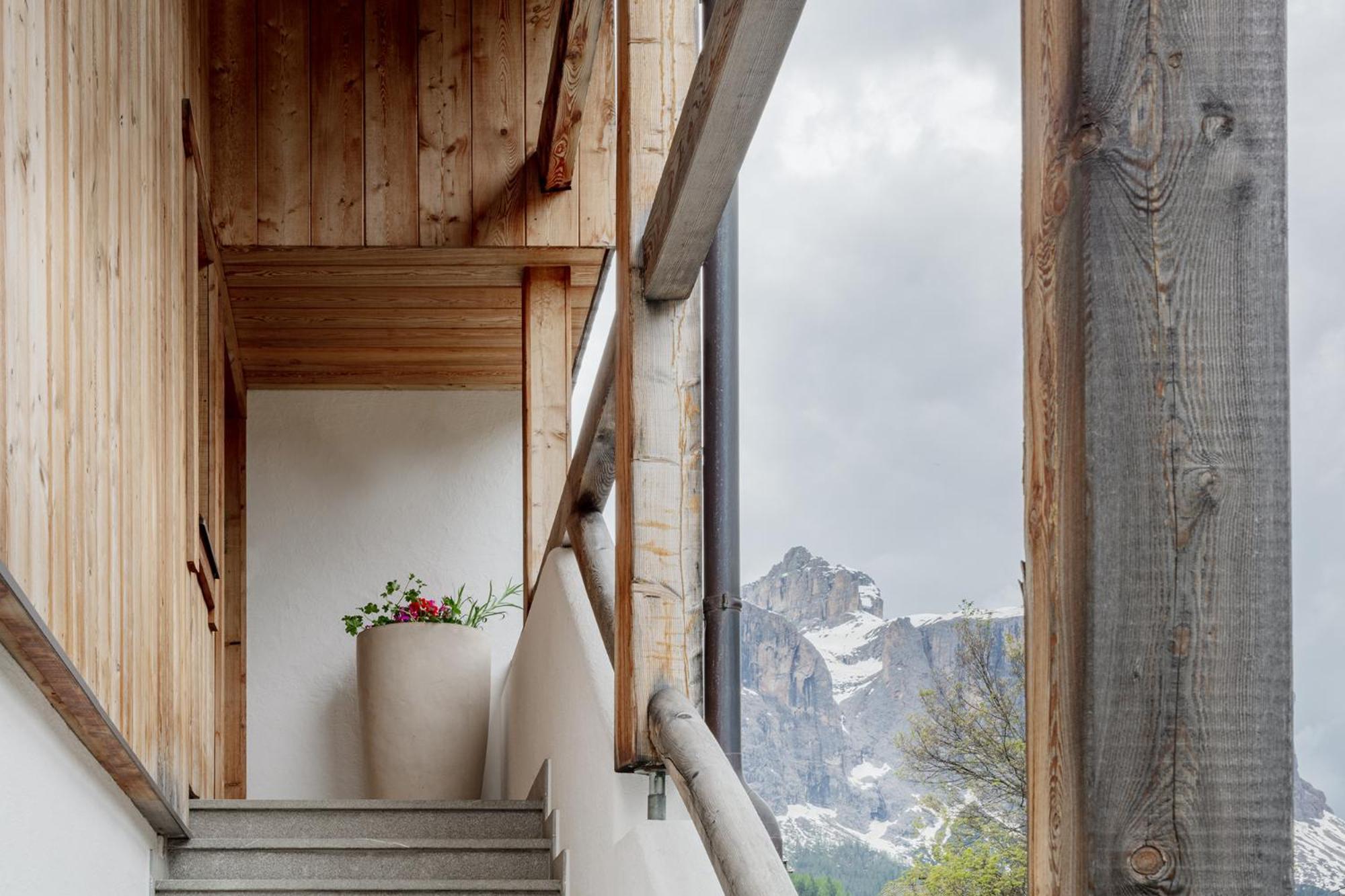 Chalet Ciasa Tino & Sara - Belaval Apartments Corvara Exteriör bild