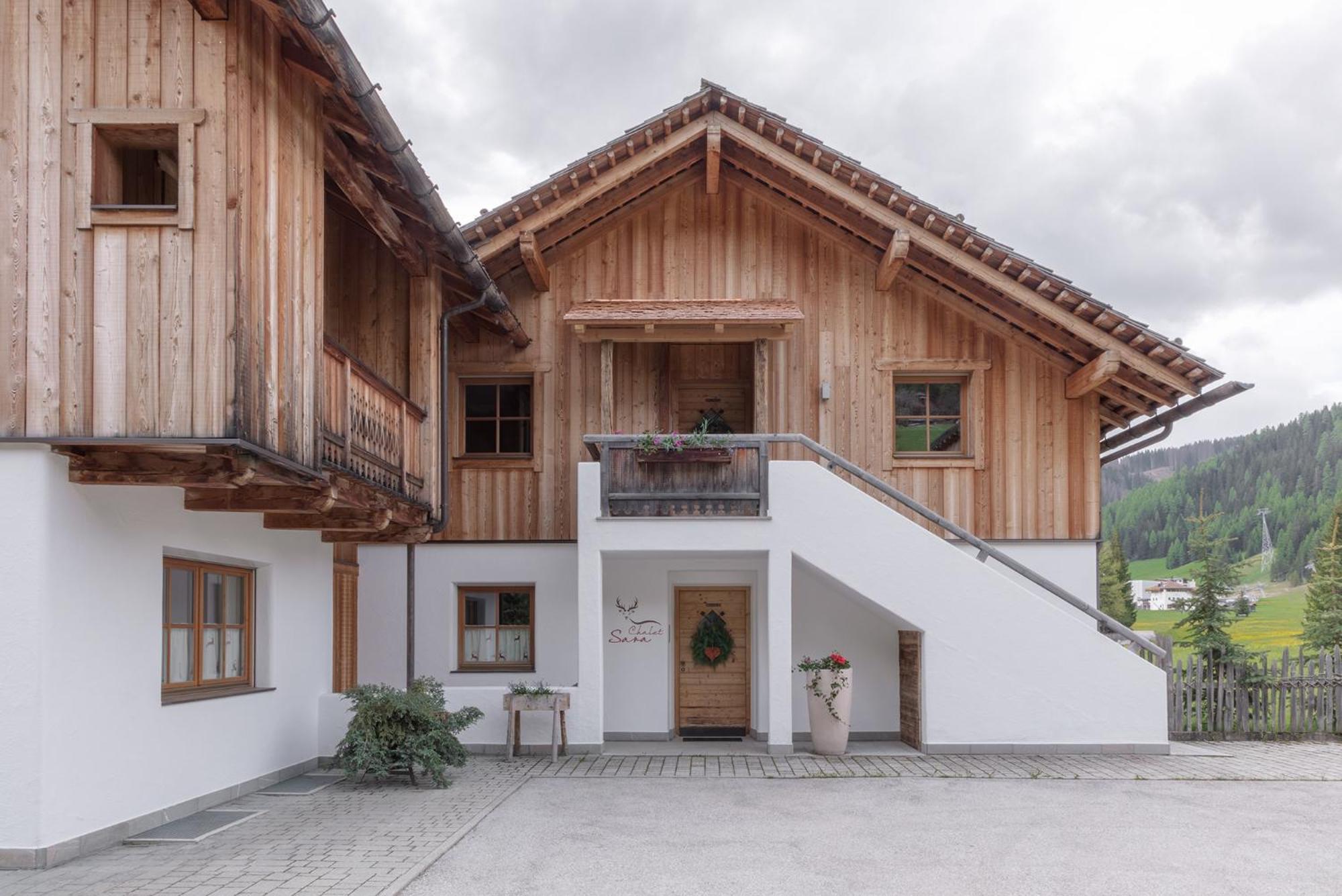 Chalet Ciasa Tino & Sara - Belaval Apartments Corvara Exteriör bild